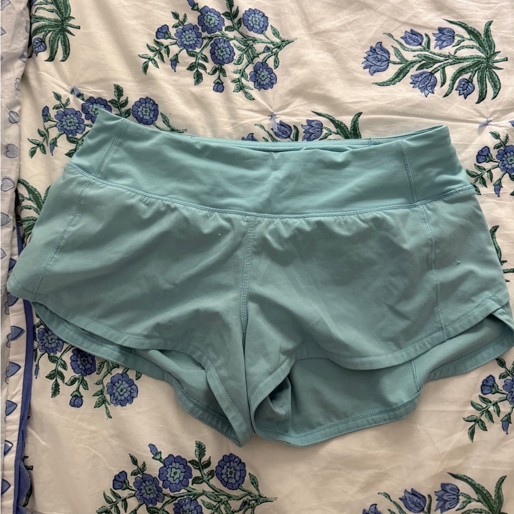 lululemon athletica Blue Athletic Shorts